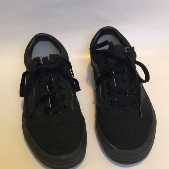 Vans old skool off the wall shoes black womens 6.5 men’s 5 - Picture 2 of 9